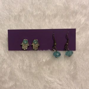 🔮Claire's Boho Earrings- Set of 2🔮